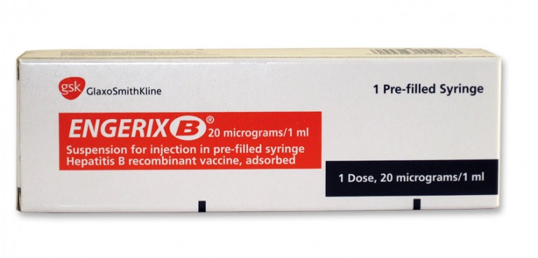 Engerix B Vaccine Syringe (10) POM - Baymed