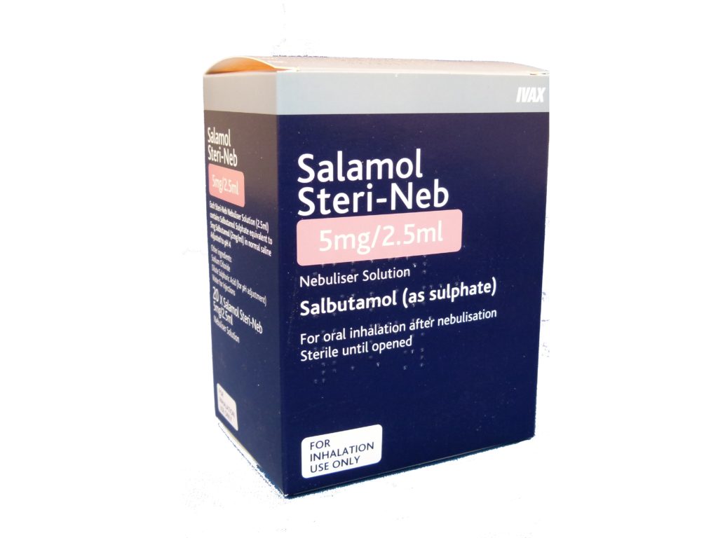 Salamol Steri-Neb 5mg/2.5ml (20) POM - Baymed