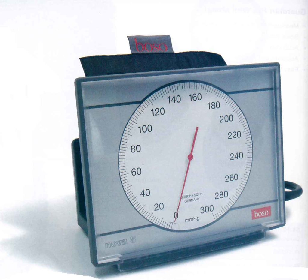 Boso Novo Aneroid Sphyg Desk Model (XL Dial) 165-0-121 - Baymed